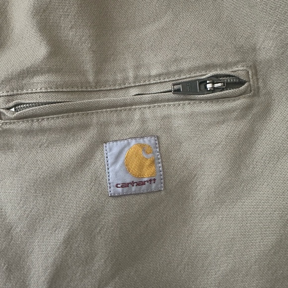 Carhartt Men's Tall Sandstone Detroit Jacket 3XL - Picture 10 of 10